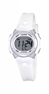 Calypso Orologio Donna - Bambina Gomma Digitale Multifunzione Bianco