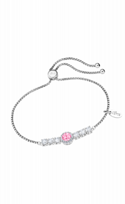 Lotus Bracciale Donna Argento Punto Luce Rosa Swarovsky
