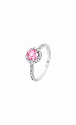 Lotus Anello Donna Argento Swarovsky Rosa - 12