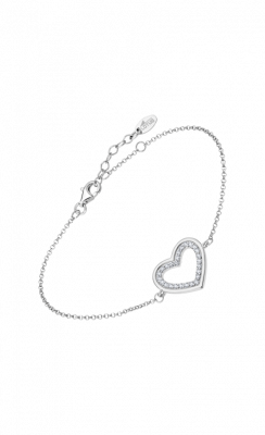 Lotus Bracciale Donna Argento Cuore Con Zirconi