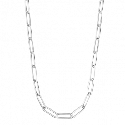 Lotus Collana Donna Argento Elementi Ovali