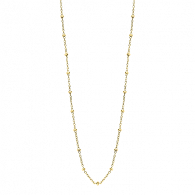 Lotus Collana Donna Argento Gold Elementi Gold