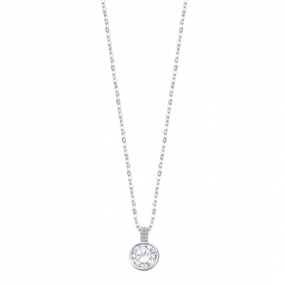Lotus Collana Donna Argento Punto Luce 8 mm