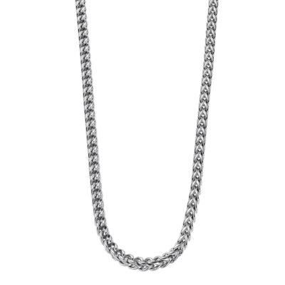 Lotus Collana Uomo Acciaio