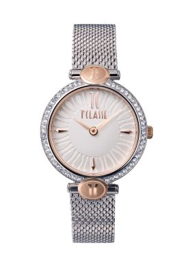 1° Classe Orologio Solo Tempo Acciaio e Rosè Madeira
