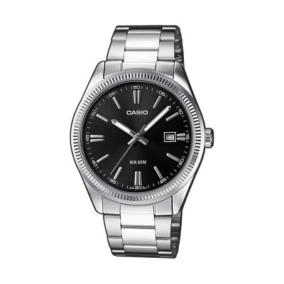 Casio Orologio Solo Tempo Quadrante Nero MTP-1302PD-1A1VEF