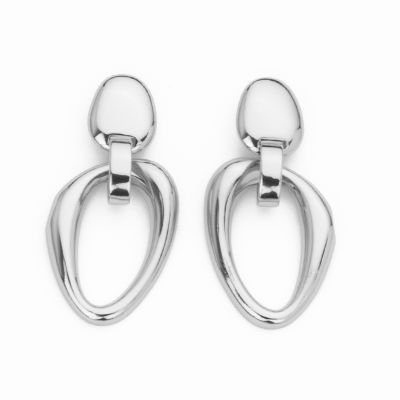 Barbieri Orecchini Metallo Ovali Bombati