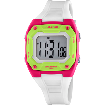 Calypso Orologio Gomma kids Digitale Multifunzione