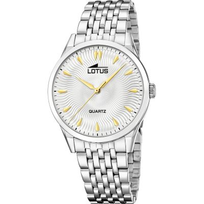 Lotus Solo Tempo Acciaio Quadrante Silver
