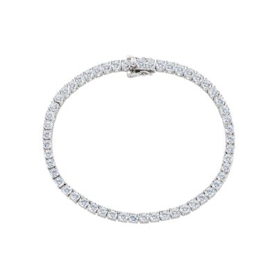 Amen Tennis Argento Zirconi Bianchi 2.5 mm