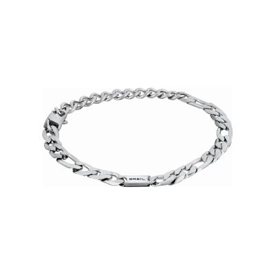 Breil Bracciale Acciaio Satinato Maglia 3+1 Groovy