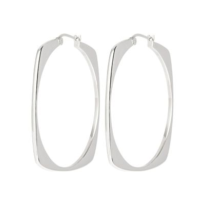 Breil Orecchini Squadrati Acciaio Tetra