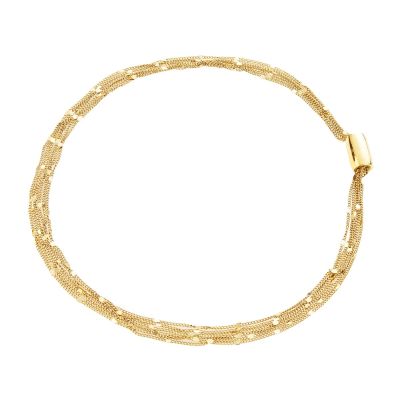 Breil Collana Micro Catene Acciaio Gold Magnetica