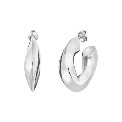 Breil Orecchini Cerchi Acciaio Distinctive