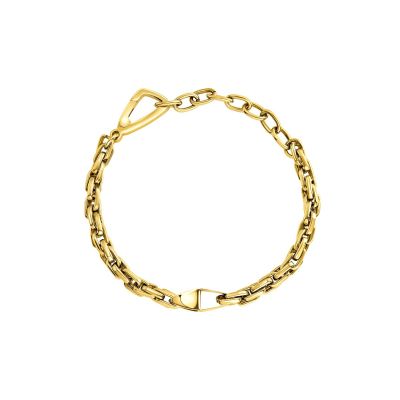 Breil Bracciale Acciaio Gold Elemento Centrale Hypnotic