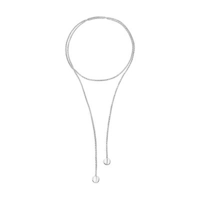 Breil Collana Acciaio a Sciarpa Globe