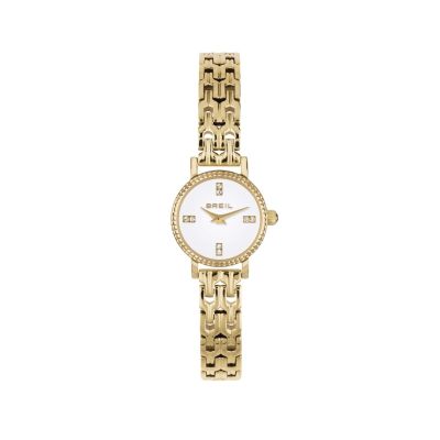 Breil Solo Tempo Acciaio Gold Quadrante Bianco Darling