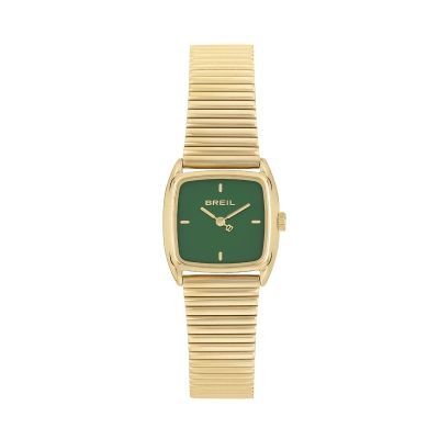 Breil Solo Tempo Acciaio Gold Quadrante Verde Stylize