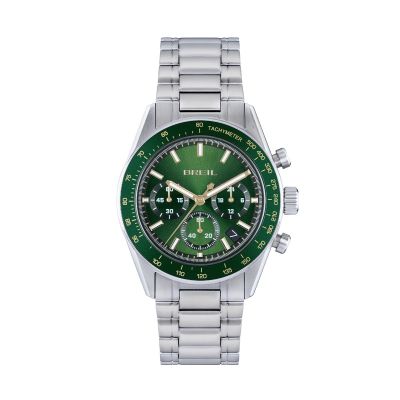 Breil Cronografo Acciaio Quadrante Verde Extreme Noir