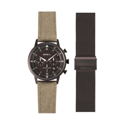 Breil Cronografo Acciaio Marrone Quadrante Marrone Six 3 Nine