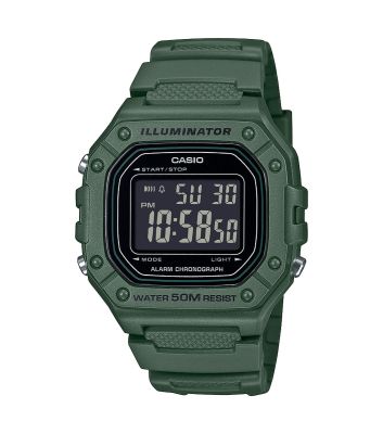 Casio Orologio Digitale Multifunzione W-218H-3BVEF