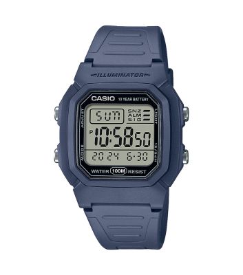 Casio Orologio Resina Digitale Multifunzione W-800H-2AVES