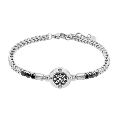  Chimiama Bracciale Acciaio con Timone