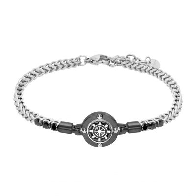 Chimiama Bracciale Acciaio con Timone