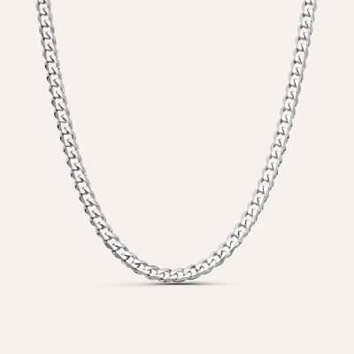 Stroili Collana Catena Groumette Argento