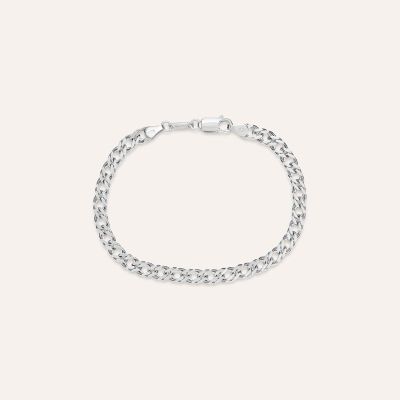 Stroili Bracciale Catena Groumette Argento