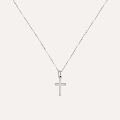 Stroili Collana Argento con Croce Gentleman