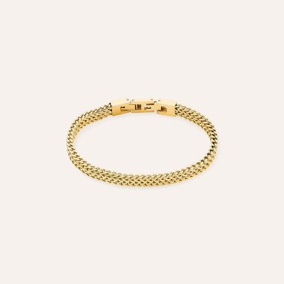 Stroili Bracciale Acciaio Gold Man Code