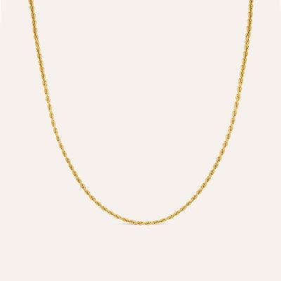 Stroili Collana Catena Corda Argento Gold