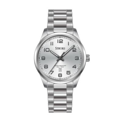 Stroili Solo Tempo Acciaio Quadrante Silver Milano