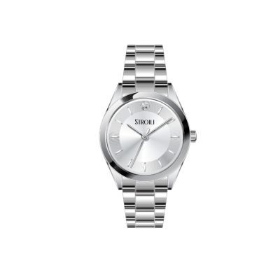 Stroili Solo Tempo Acciaio Quadrante Silver Carrie