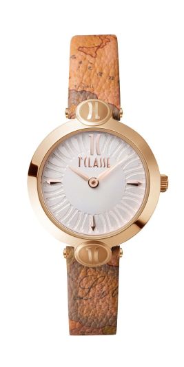 1° Classe Solo Tempo Acciaio Gold e Pelle Madeira