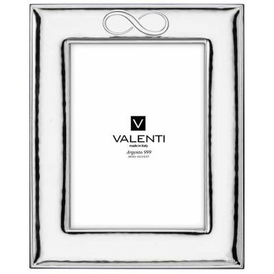 Valenti Cornice Laminato Argento e Legno 18X24