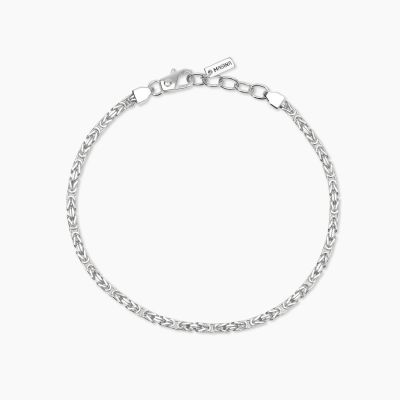 Mabina Bracciale Argento Catena Bizantina