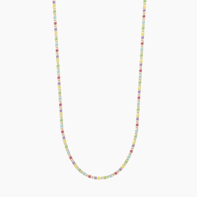 Kidult Collana Acciaio Gold Smaltato Multicolor By You
