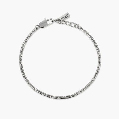Kidult Bracciale Acciaio Maglie Allungate