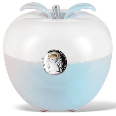 Atelier Lampada Mela Con Angelo Celeste