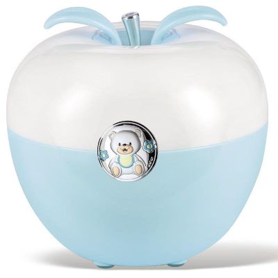 Atelier Lampada Mela Con Orsetto Celeste