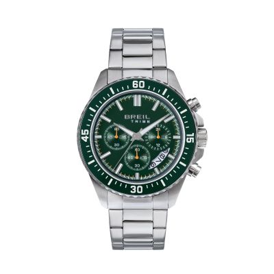 Breil Cronografo Acciaio Quadrante Verde Trial