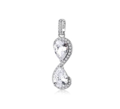 Brosway Pendente Argento Zirconi Bianchi Fancy