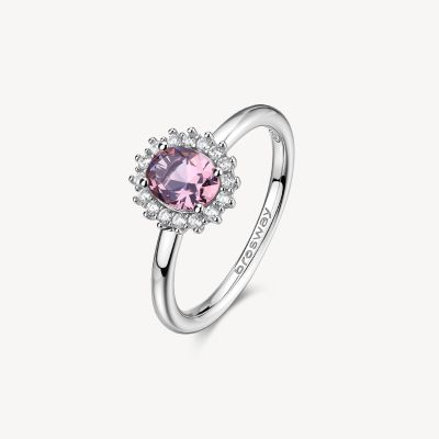 Brosway Anello Kate Argento Vintage Rose Fancy