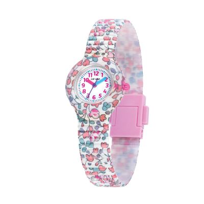 Hip Hop Solo Tempo Con Fiori Quadrante Bianco