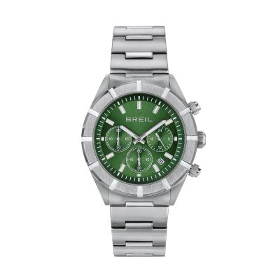 Breil Cronogrago Acciaio Quadrante Verde B 12 H