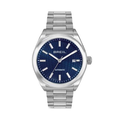 Breil Automatico Acciaio Quadrante Blu Sphera