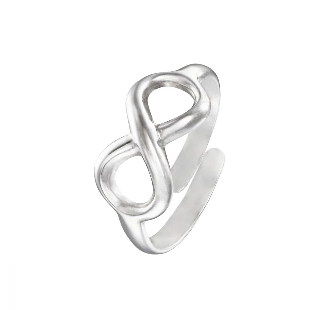 Stroili Anello Regolabile Argento Infinito Silver Collection 1601443 Stainless Gioiellerie