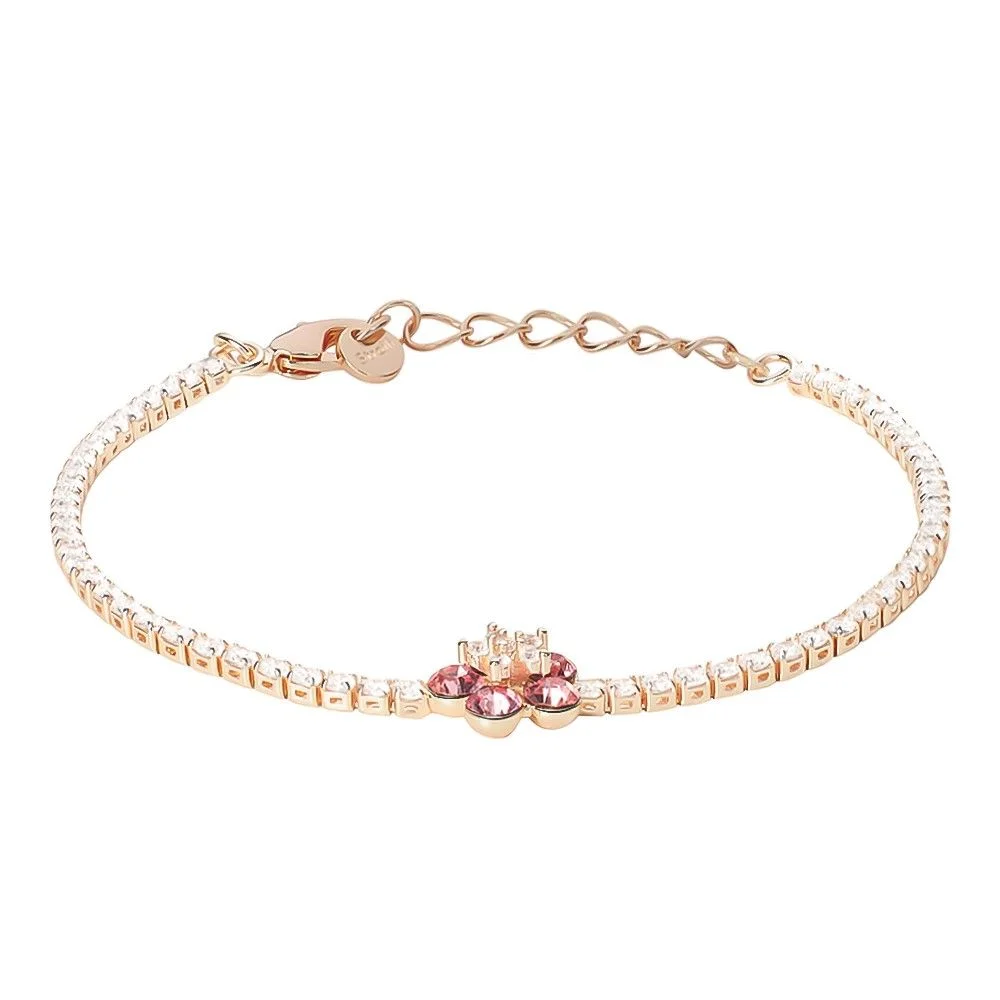 Stroili Bracciale Ottone Rosato e Cristalli Romantic Shine 1691848